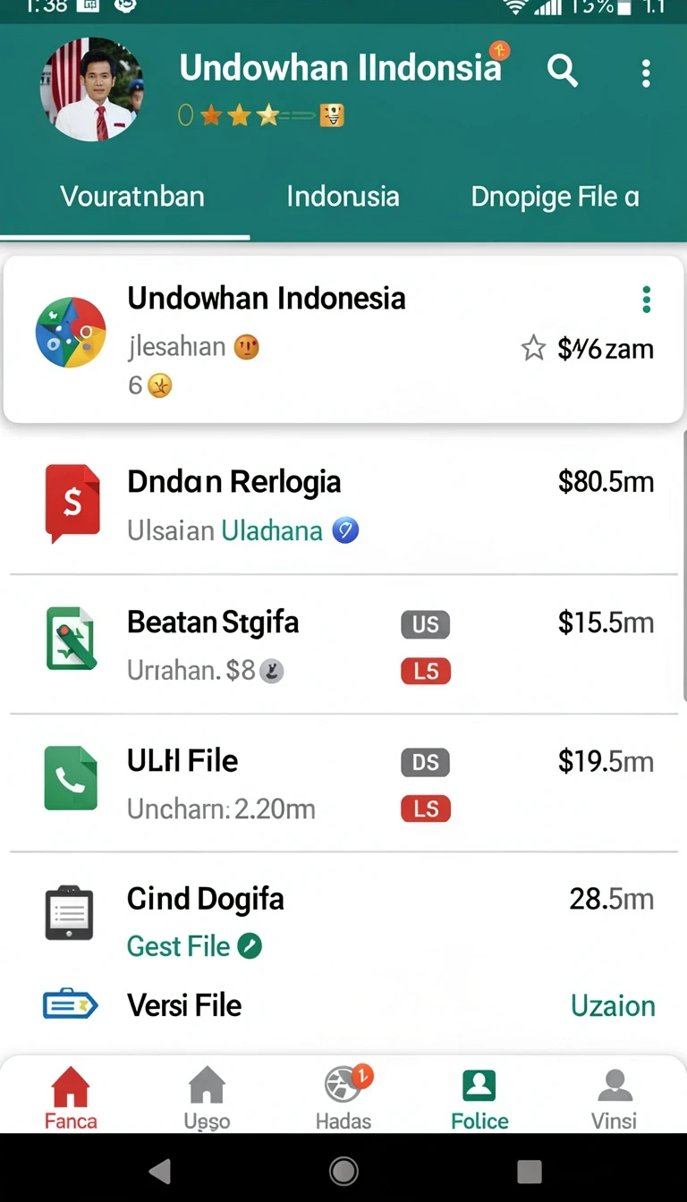 Tampilan utama aplikasi Aplikasi rpvip7 Resmi dan Terpercaya di Android yang intuitif dan efisien.
