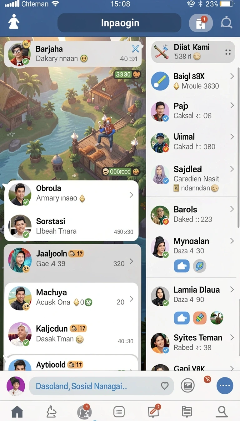 Tampilan utama aplikasi Aplikasi rprp777 Resmi: Download dan Instalasi yang intuitif dan efisien.