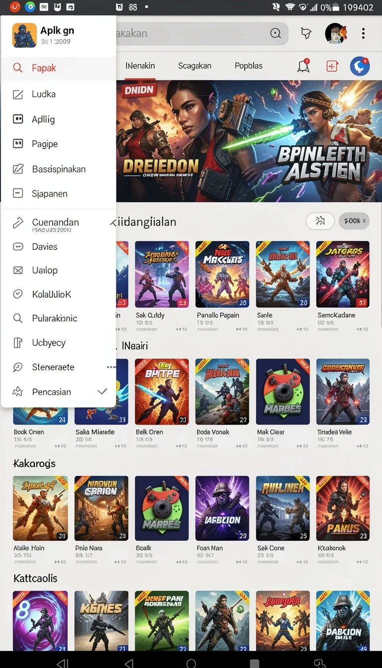 Tampilan utama aplikasi Aplikasi slotsri Resmi: Download dan Instalasi yang intuitif dan efisien.