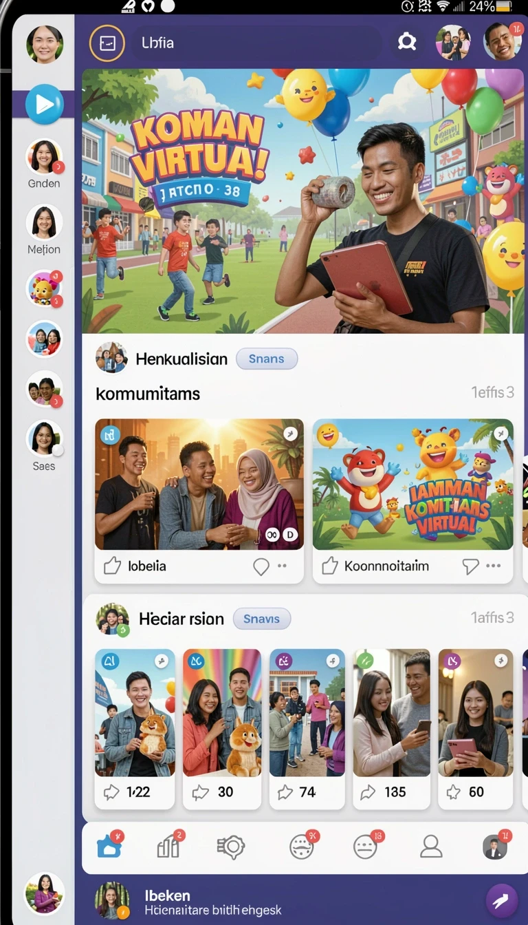 Tampilan utama aplikasi Aplikasi 369zk Resmi dan Terpercaya di Android yang intuitif dan efisien.