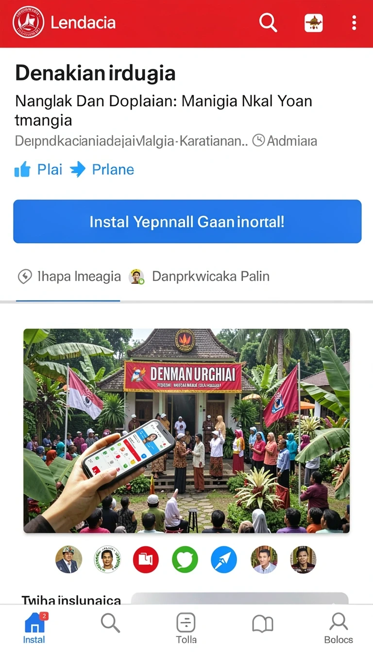 Tampilan utama aplikasi megasloto Terbaru: Download APK Resmi dan Aman yang intuitif dan efisien.