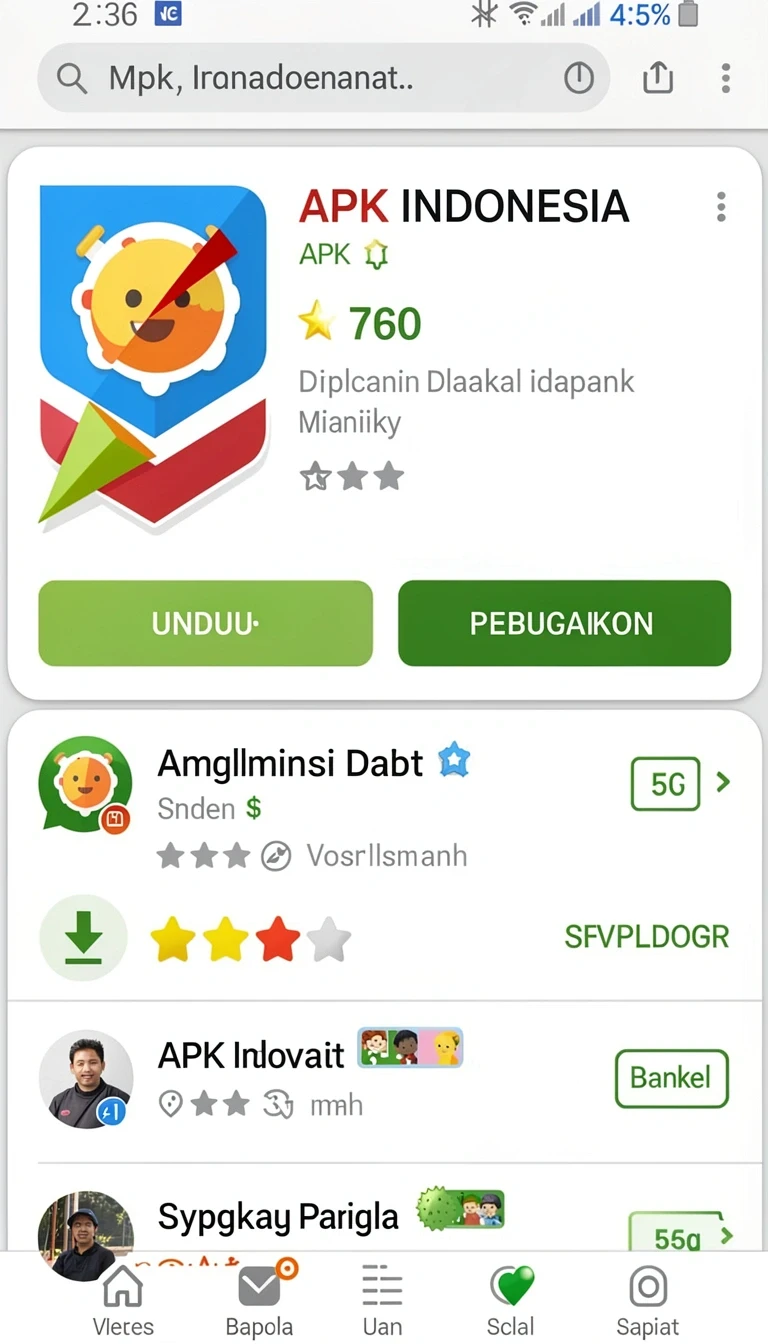 Tampilan utama aplikasi Aplikasi jp689 Resmi dan Terpercaya di Android yang intuitif dan efisien.