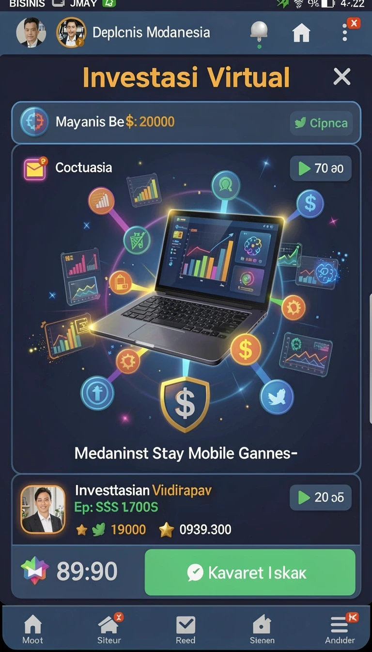 Tampilan utama aplikasi Aplikasi h89 Resmi dan Terpercaya di Android yang intuitif dan efisien.